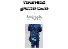 Turnbeutel Großer Adler - Freebook von heidimade